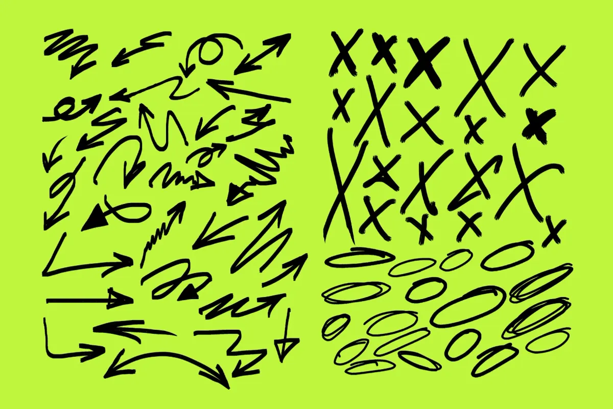 226 PNG Marker Elements