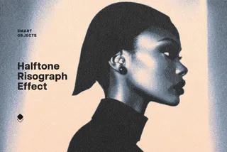 Halftone Risograph Effect