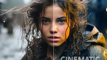 Grainy Cinematic Photo Effect