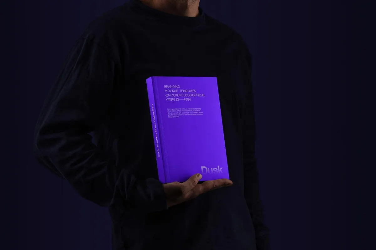 Dusk Book Mockup