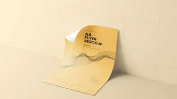 A4 Flyer Mockups