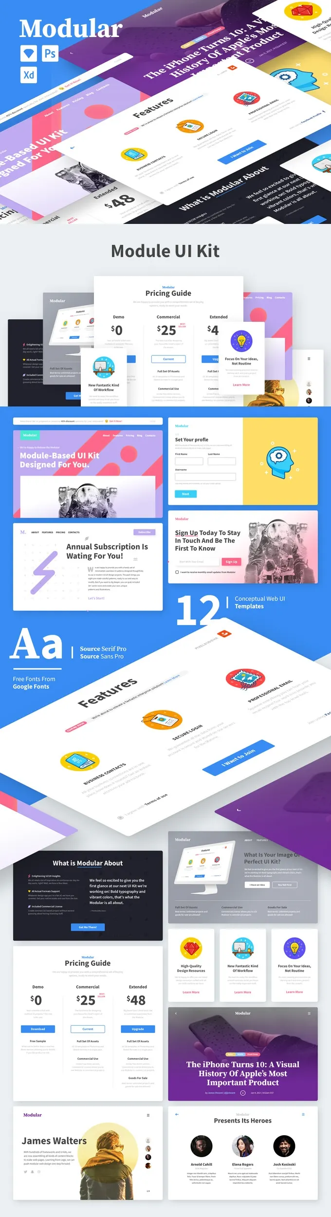 Modular UI Kit