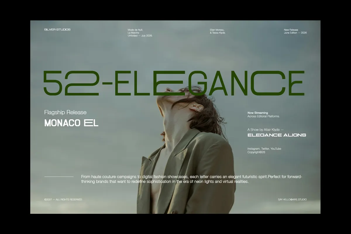 Aeromaze - Wide Geometric Sans Serif Font Family