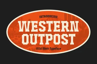 Western Outpost Typeface