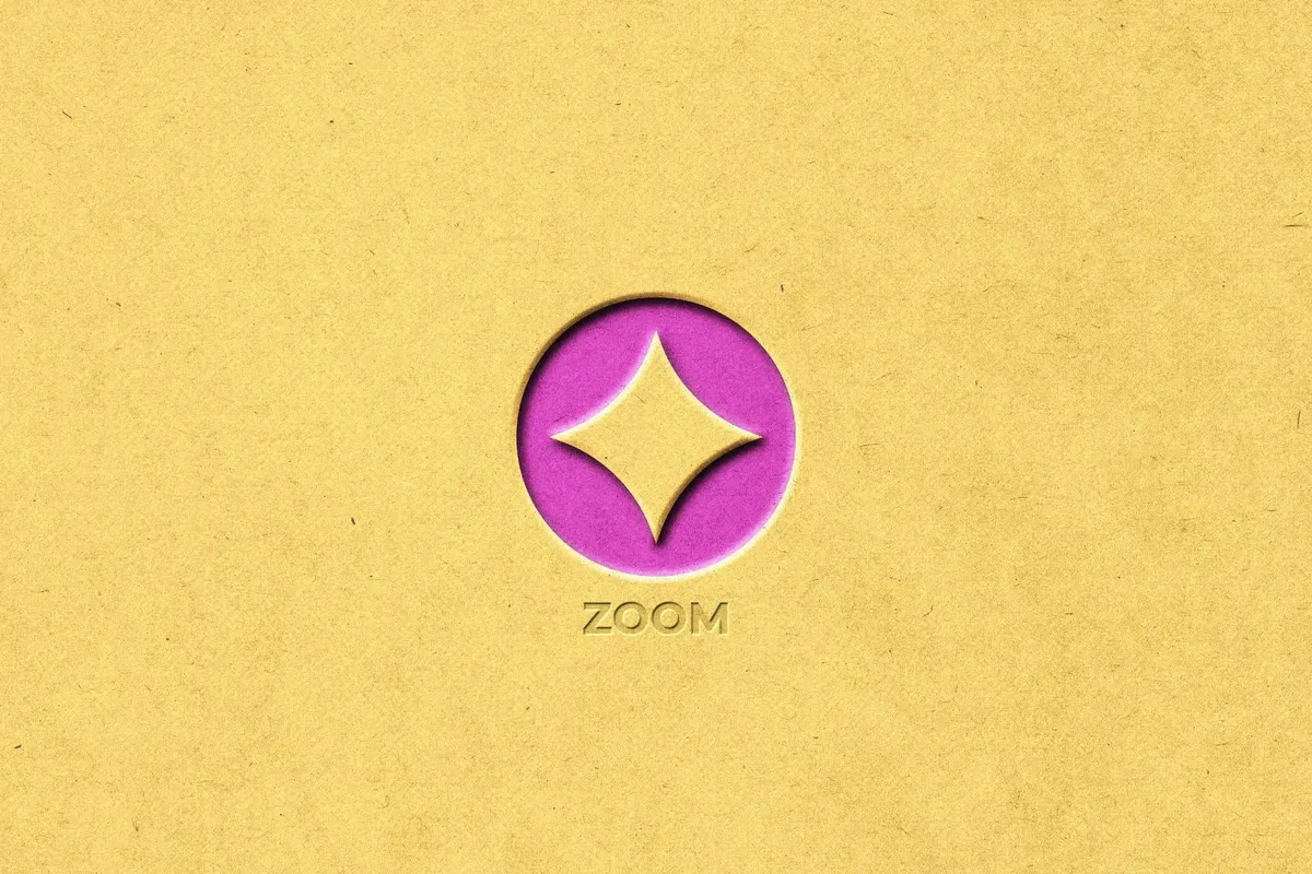Cut Out Paper Logo Mockup
