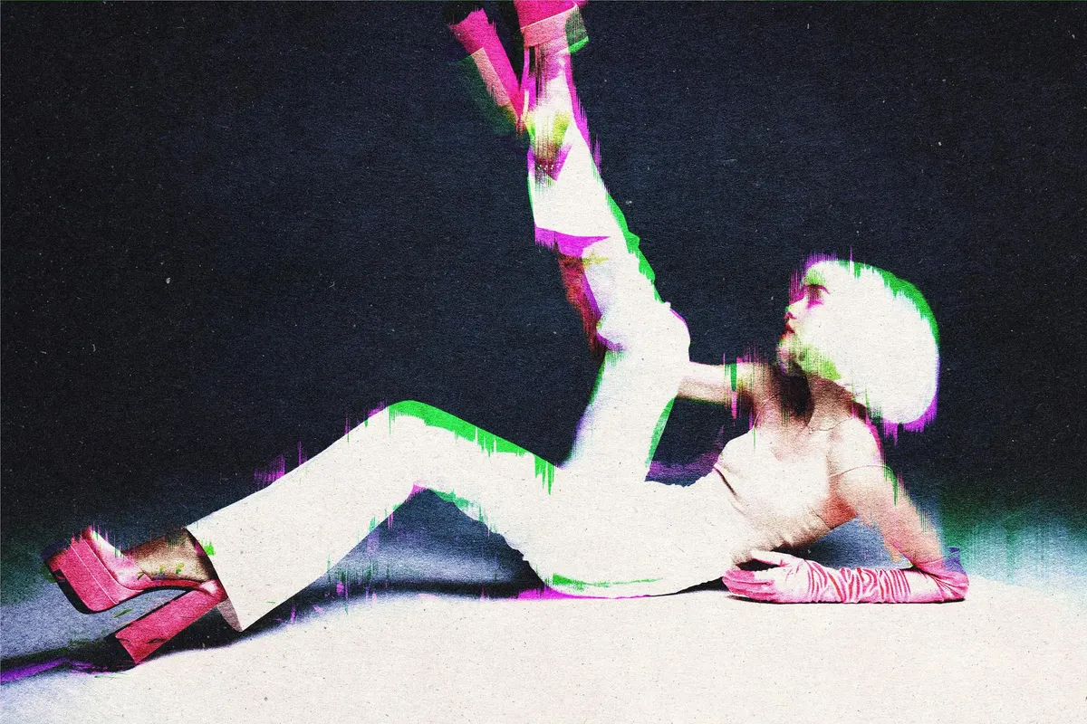 Glitch Print Photo & Card Effect