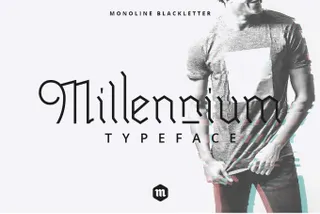 Millennium Blackletter Typeface