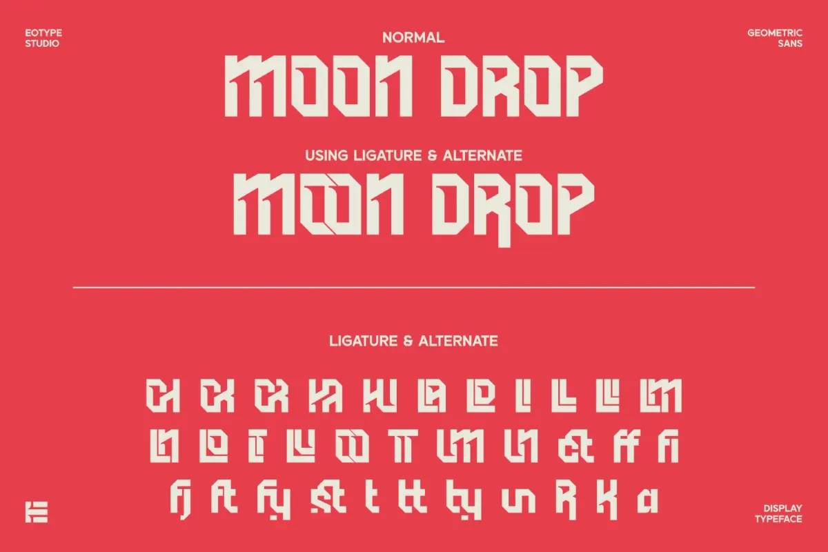 Pristh - Bold Tech Display Font