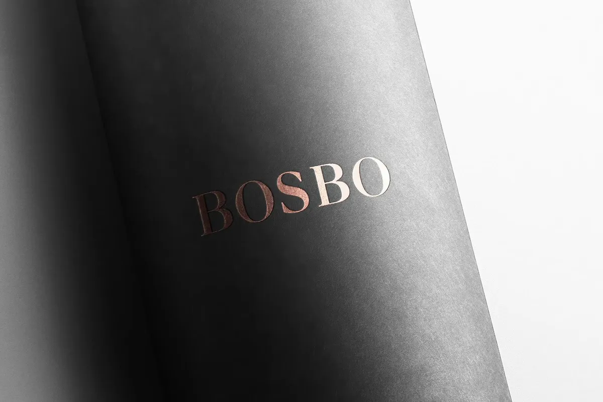 Paper Tube Logo Mockup
