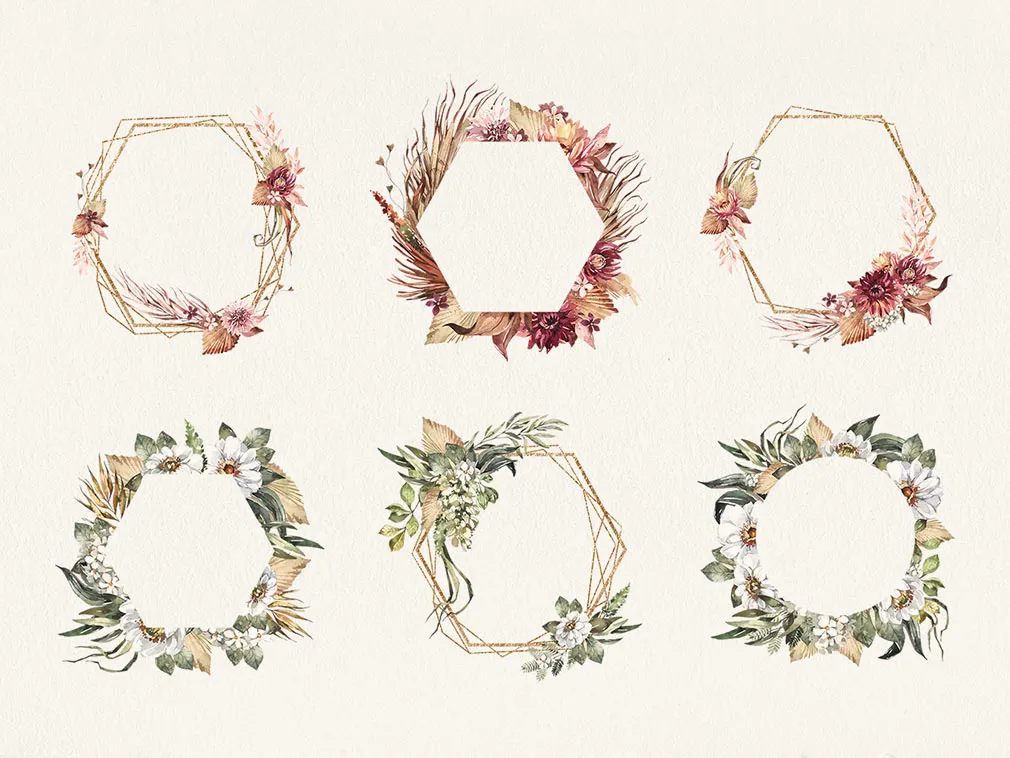 Savanna Watercolor Clipart