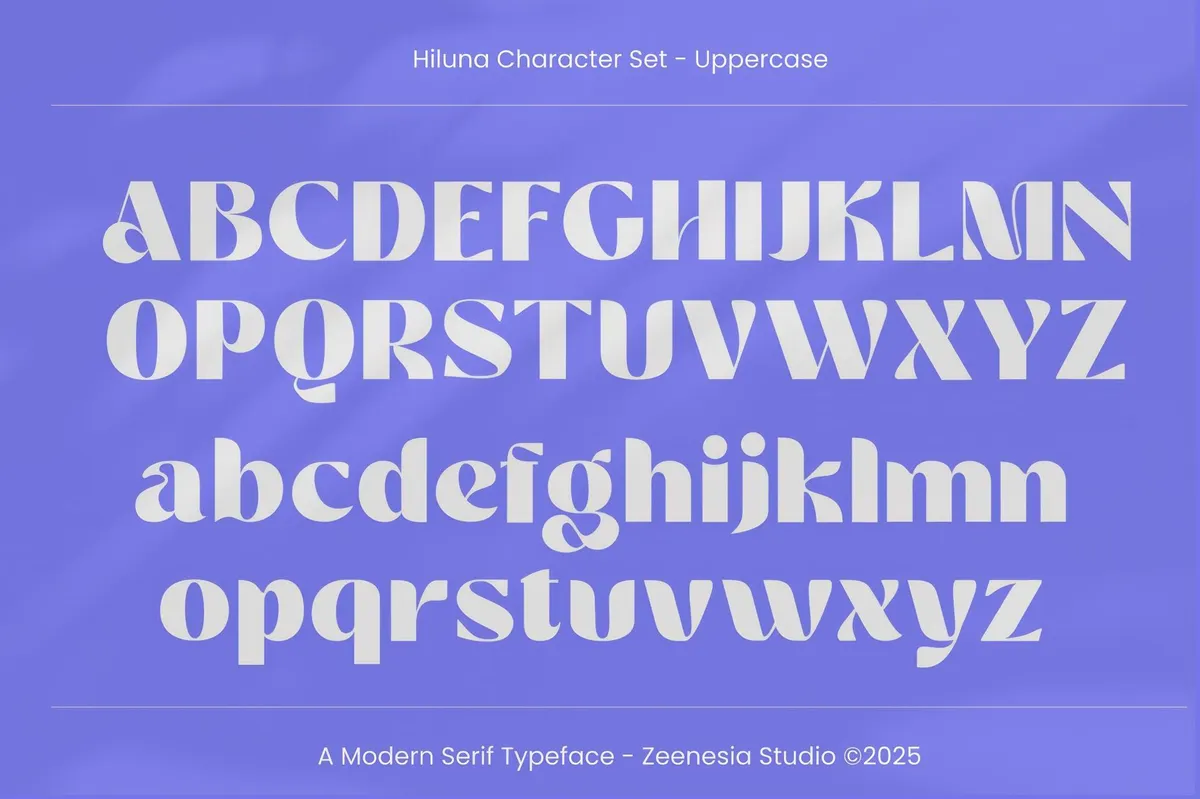 Hiluna — Clean Sans Serif