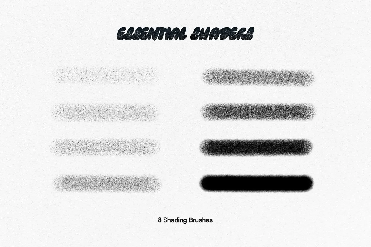Multi-App Essential Shading Brushes