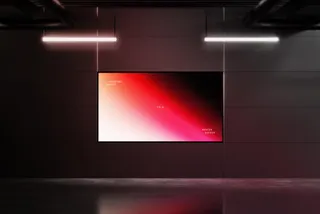 Modern 2:1 LED Screen Mockup