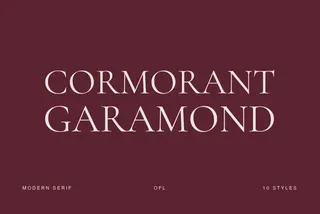 Cormorant Garamond - Free Old-Style Serif