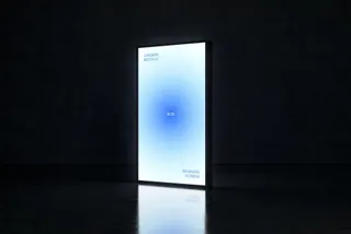 9:16 Digital Signage Screen Mockup