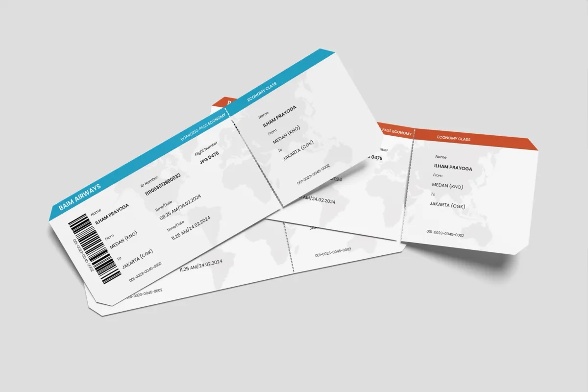 Ticket Mockup