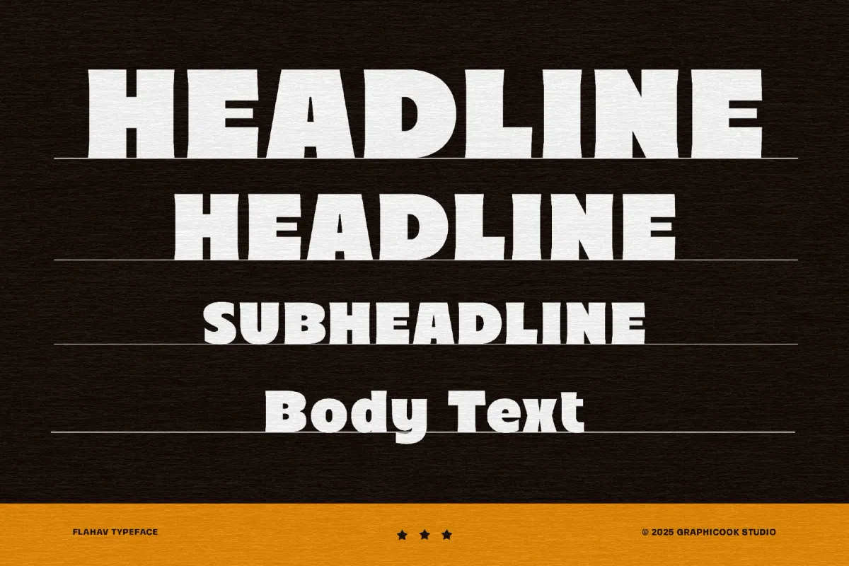 Flahav Font