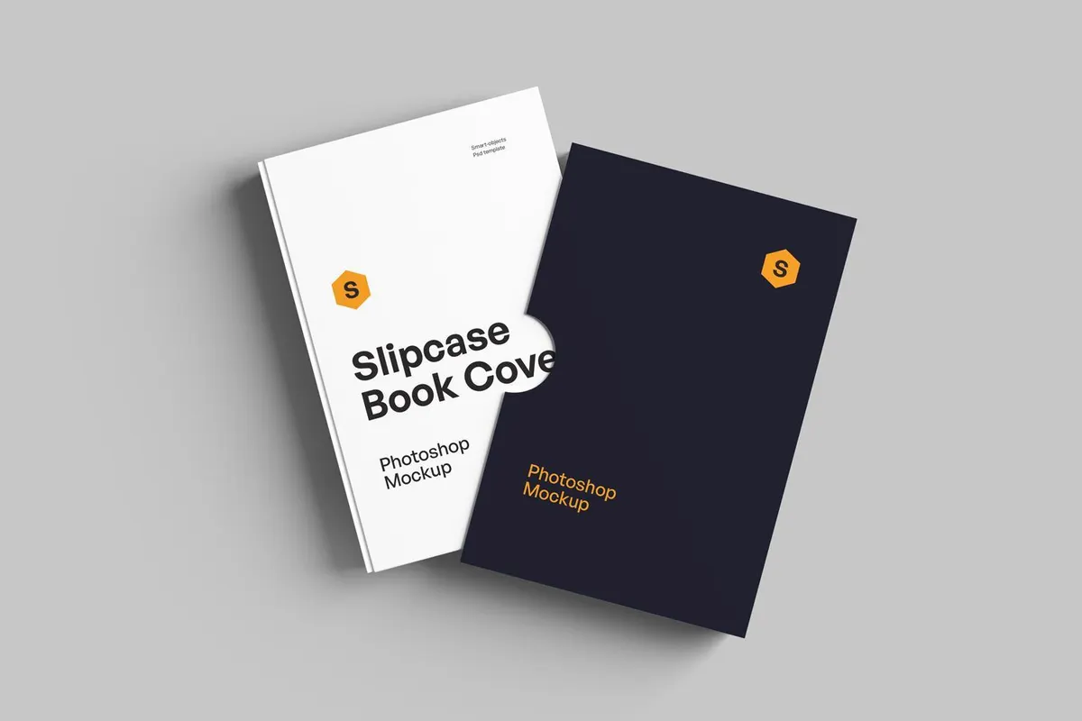 Slipcase Book Cover Mockups