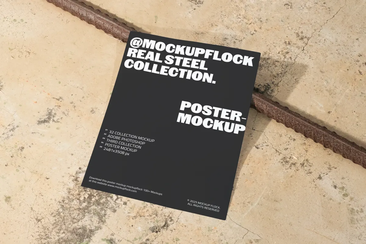 Grunge Poster Mockup