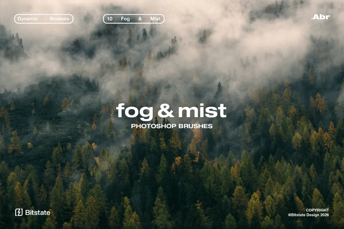 Fog & Mist - Photoshop Brushes