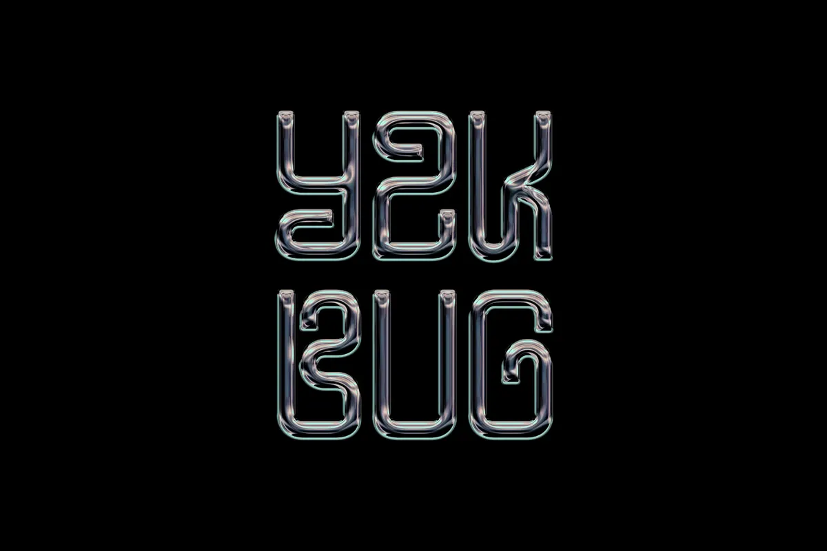 Y2K Bug Font