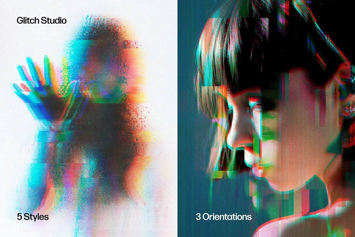 Glitch & Distortion Effects Bundle