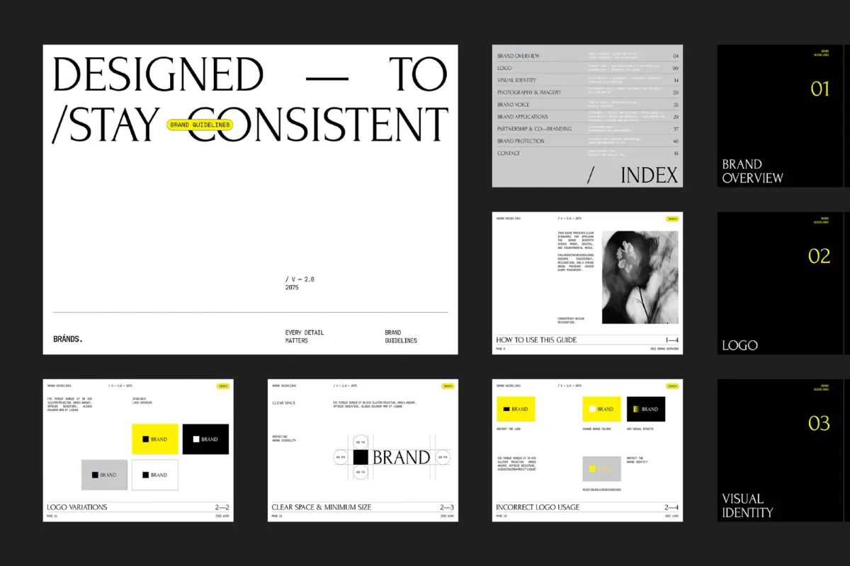 Luura - Brand Guidelines Canva & Affinity Template