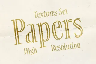 Vintage Paper Textures Set