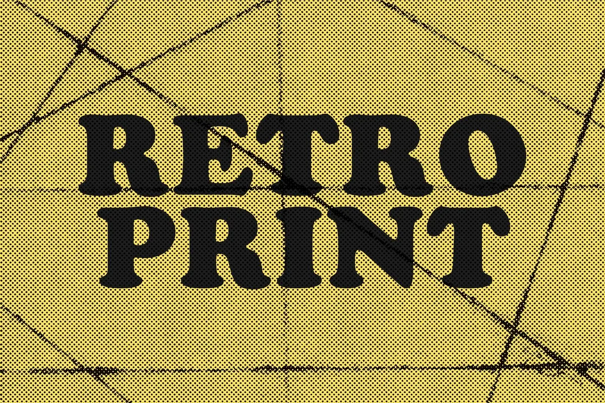 Halftone Vector Textures
