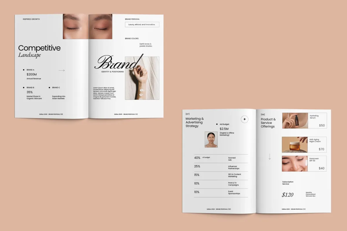 Brand Proposal Canva Template