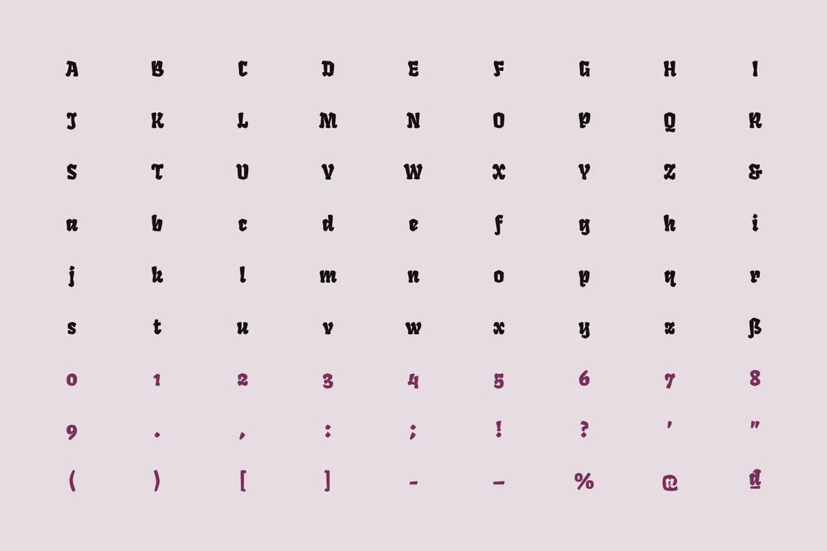 Fruktur - Free Whimsical Gothic Font