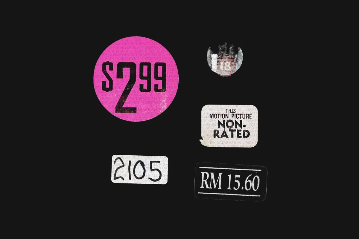 Used Stickers Collection