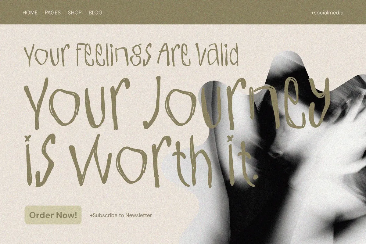 MIFOLKS — Naive Handwritten Font