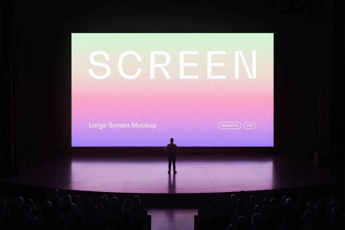 Stage Screen Mockup