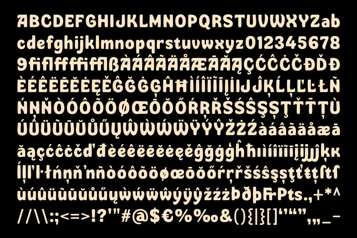 Bukbon Font