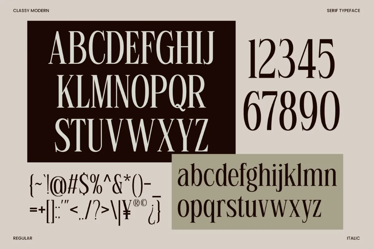 Linneva - Luxury Ligature Serif Font