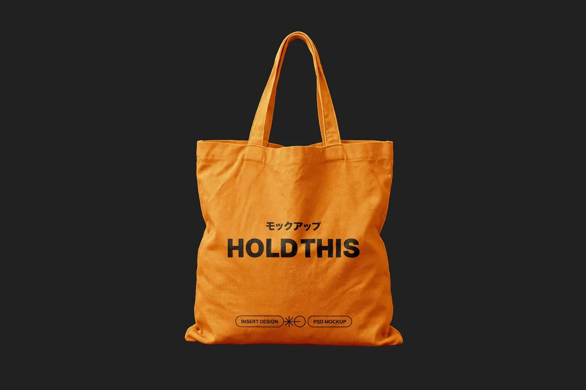 Linen Tote Bag Mockup