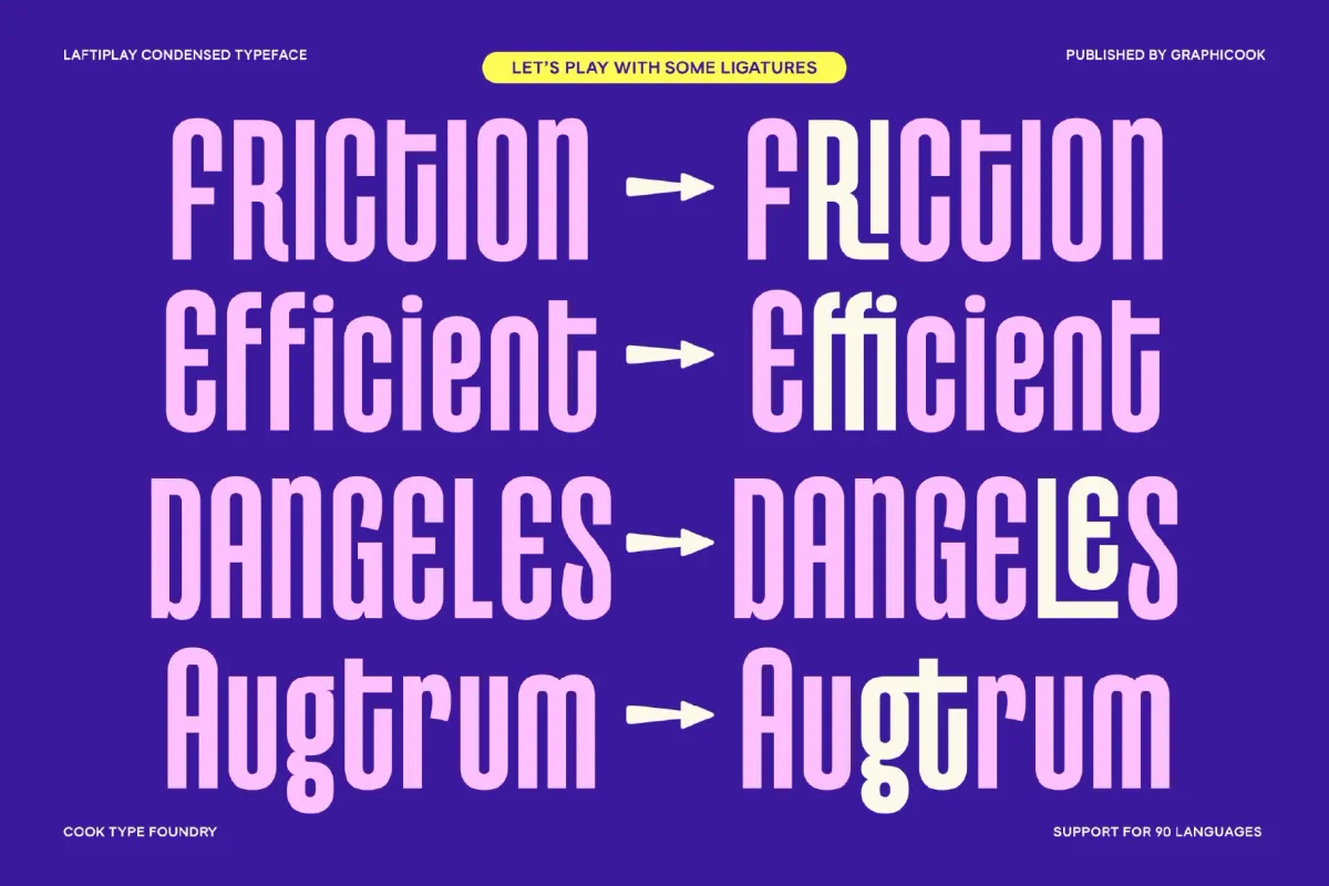 Laftiplay Font