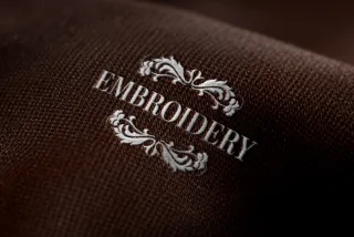 Embroidery Logo Mockup