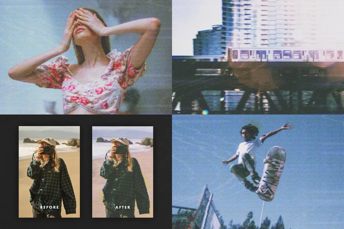 16 in 1 Vintage Photo Effects Collection