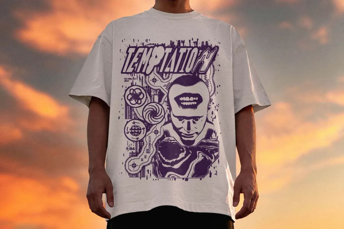 Sunset T-Shirt Mockup