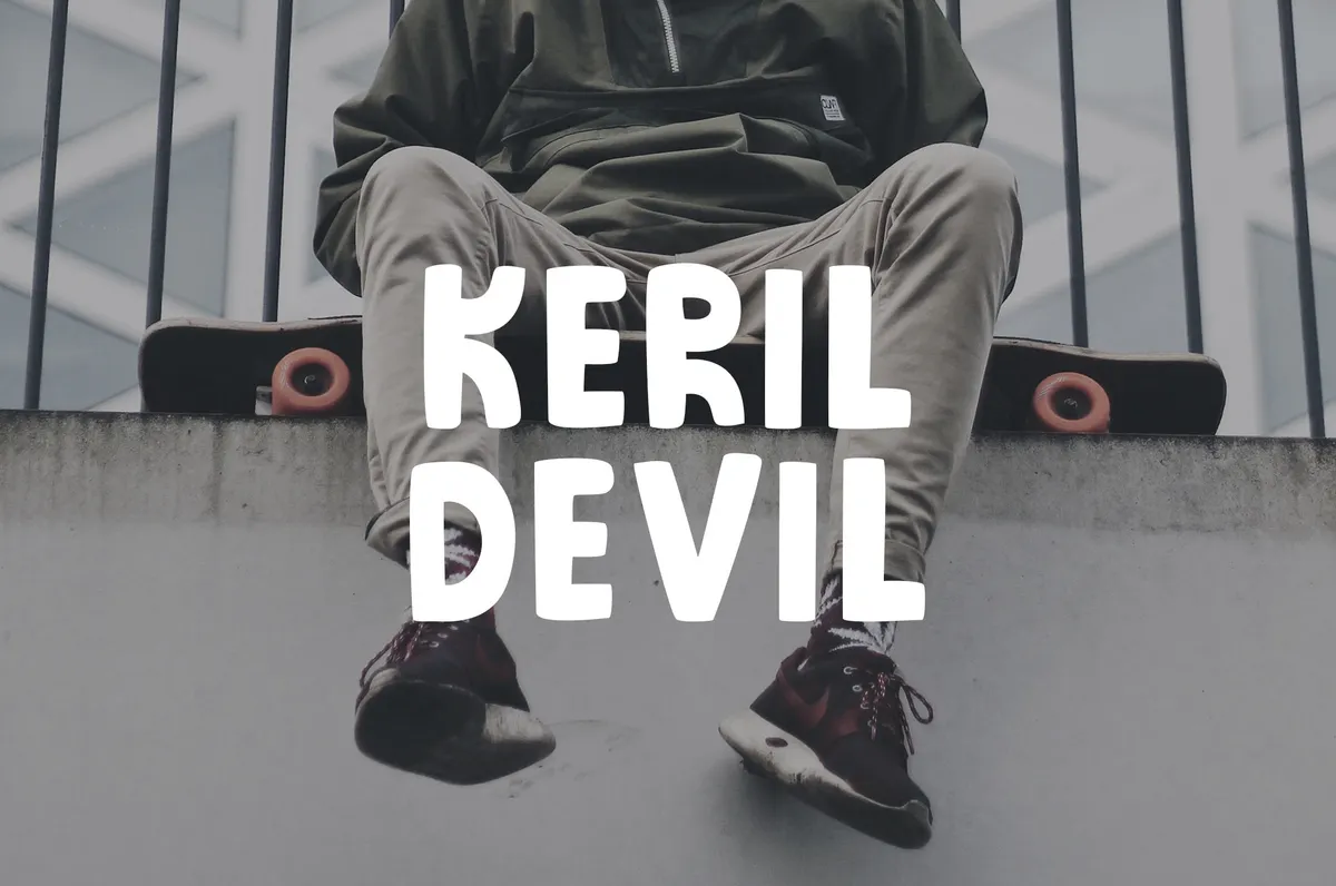 Keril Devil Display Typeface