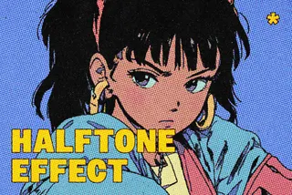Halftone Print Effect