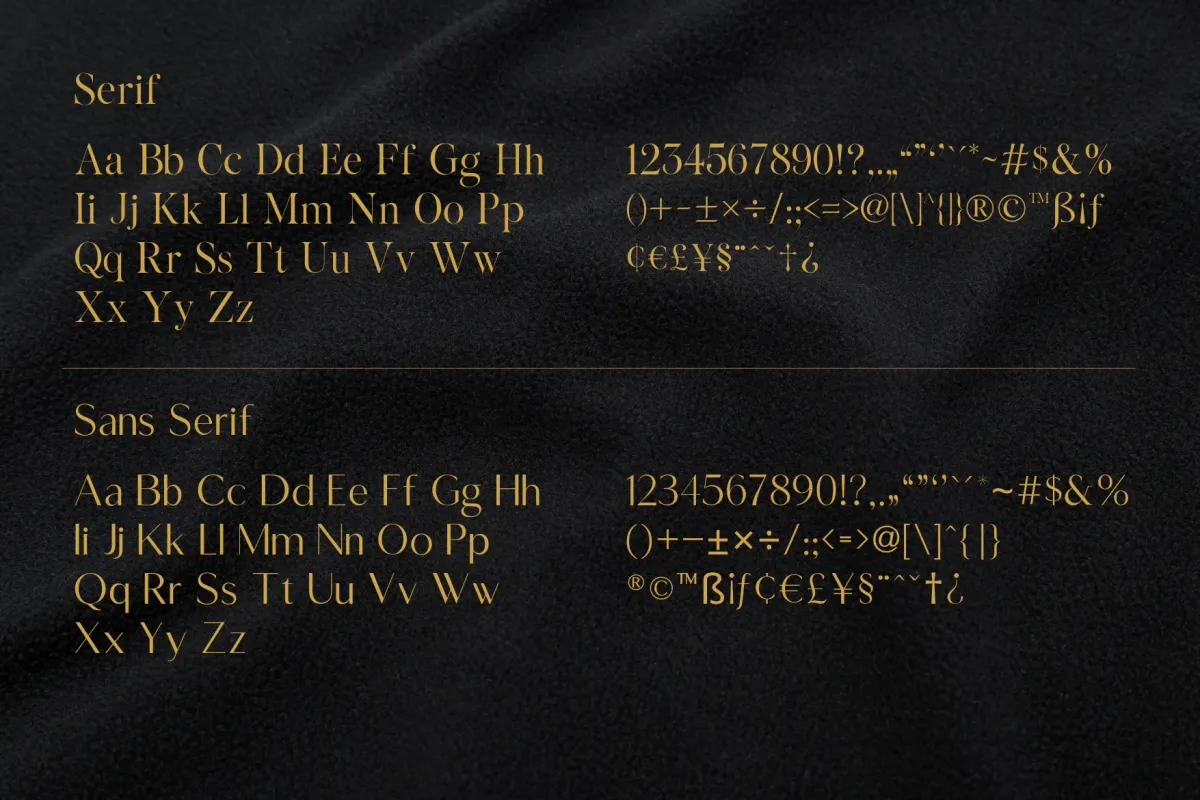 Auraluxe – The Luxury Font Trio