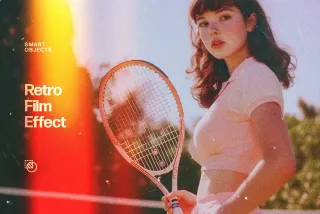Retro Film Photo Effect