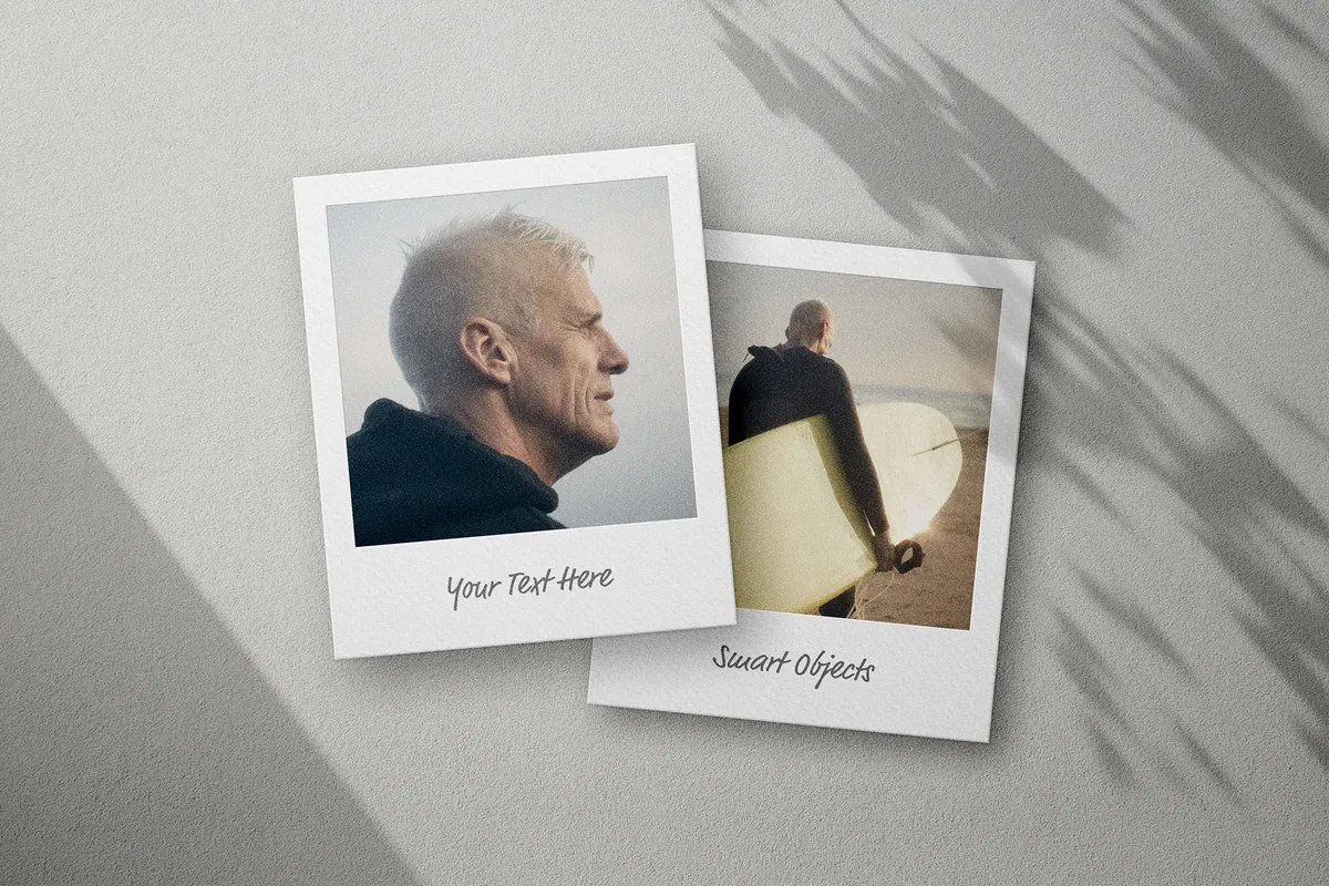 Instant Polaroid Frame Mockups Collection