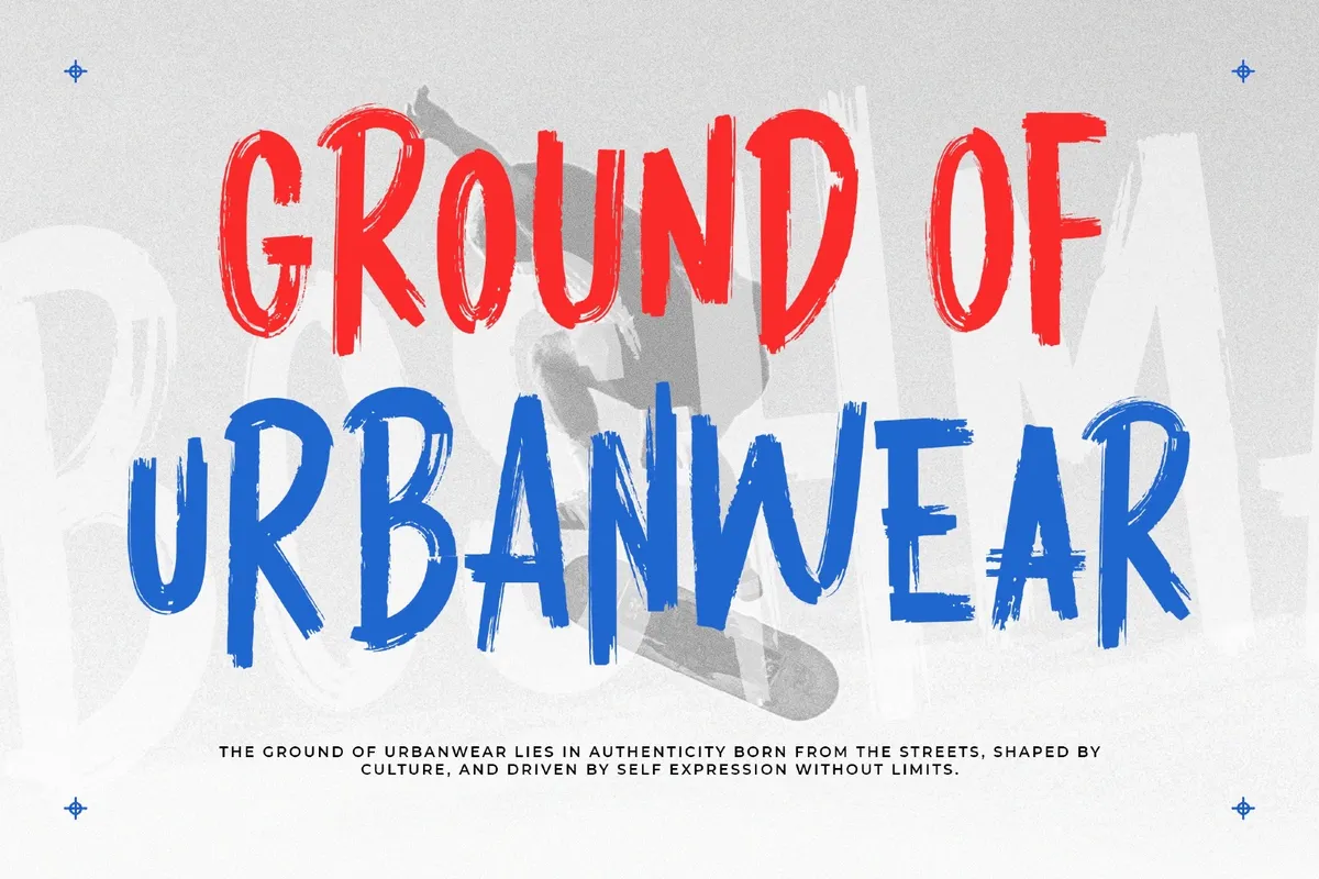 Rushnex - Bold Brush Display Font