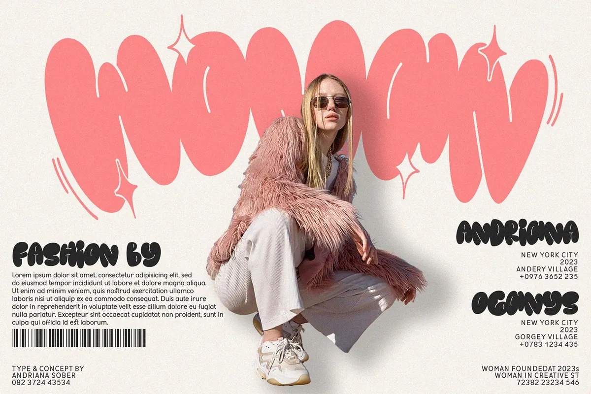 Holymoly Bubble Graffiti Display Font