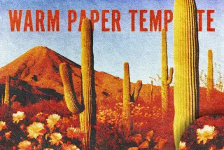 Warm Paper Photo Effect