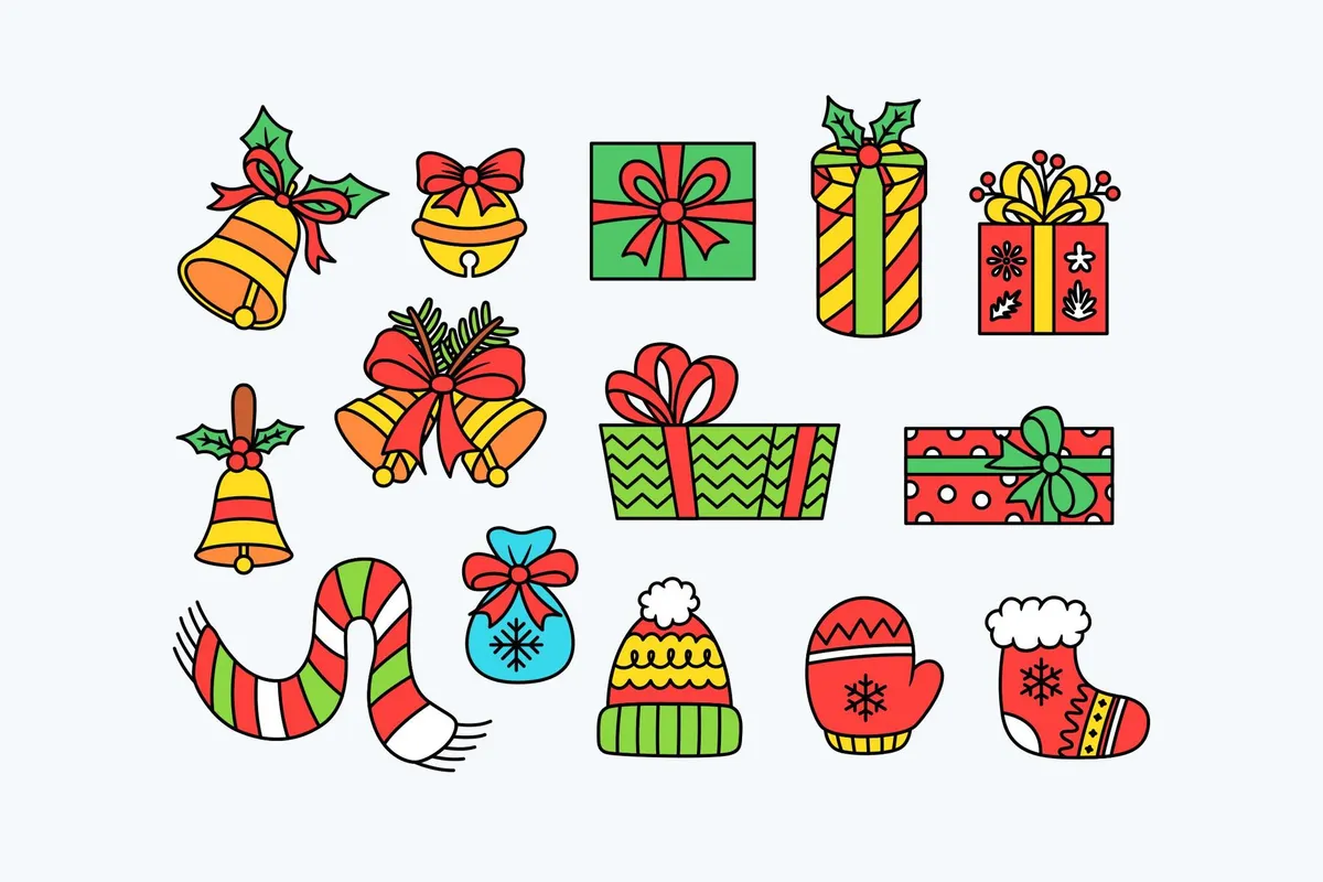 Christmas Cartoon Curiosities — Graphics